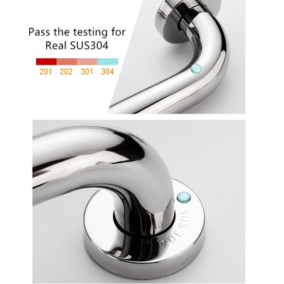 25X300mm Chrome επιφάνεια Φινίρισμα μπάνιο τουαλέτα Υποστήριξη Grab Bar για την ασφάλεια των ηλικιωμένων
