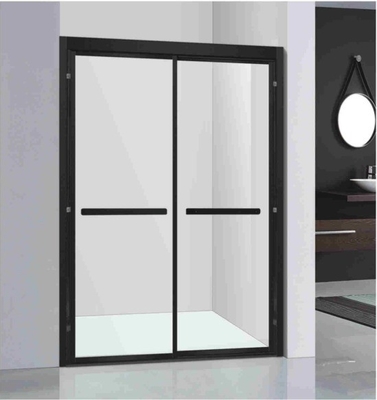 Μεταμορφώστε το μπάνιο σας με ένα Custom Tempered Glass Shower Enclosure σε Ματ Μαύρο