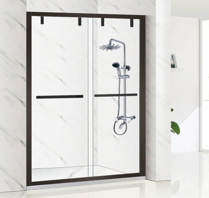 Μεταμορφώστε το μπάνιο σας με ένα Custom Tempered Glass Shower Enclosure σε Ματ Μαύρο