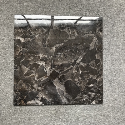 60 x 60cm Porcelanato Μαύρο και λευκό σχιστόλιθο από μαρμάρινο πάτωμα με ματ φινίρισμα