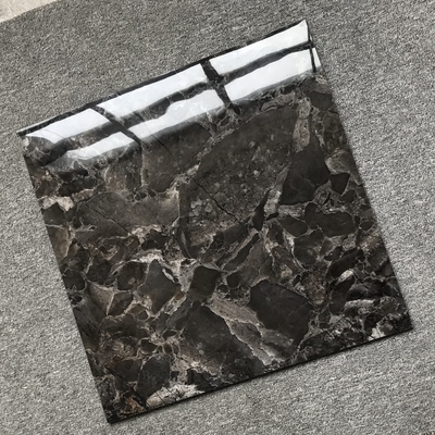60 x 60cm Porcelanato Μαύρο και λευκό σχιστόλιθο από μαρμάρινο πάτωμα με ματ φινίρισμα